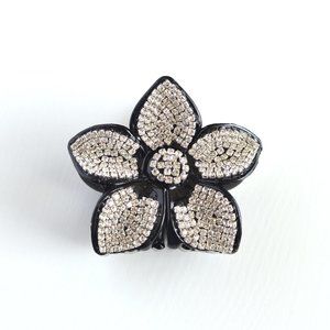 🆕 3/$20 Large Rhinestone Flower Bling Hair Clip